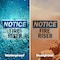 Signmission Fire Riser OSHA Notice Sign, Vinyl Decal, 7in W x 5in L, 2PK OS-2PACK-NS-D-57-L-12654 - alternate 4